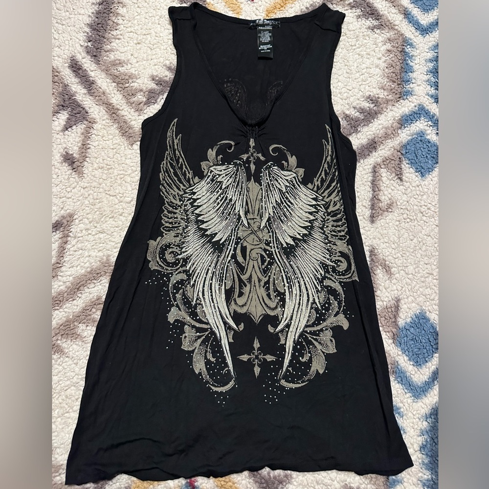 Los Angeles Motorcycle Top - 1X